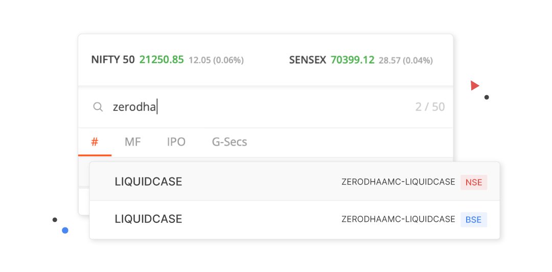 Zerodha launches LIQUIDCASE and its etf ticker