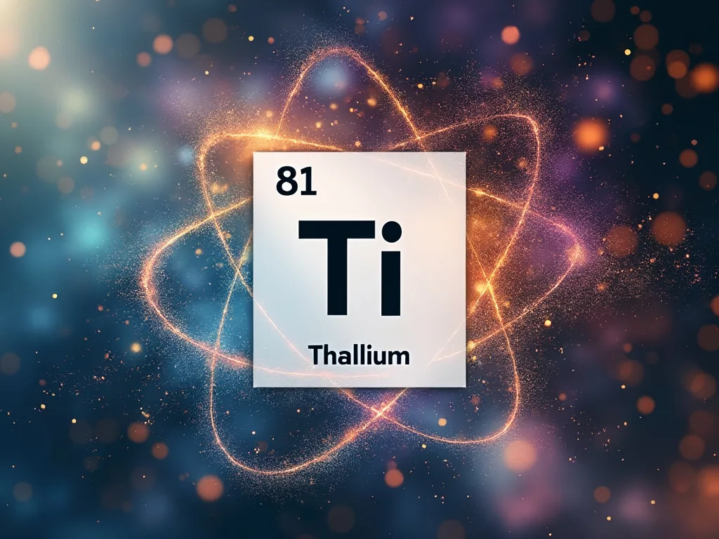 Thallium, A Hidden Element with Silent Threats